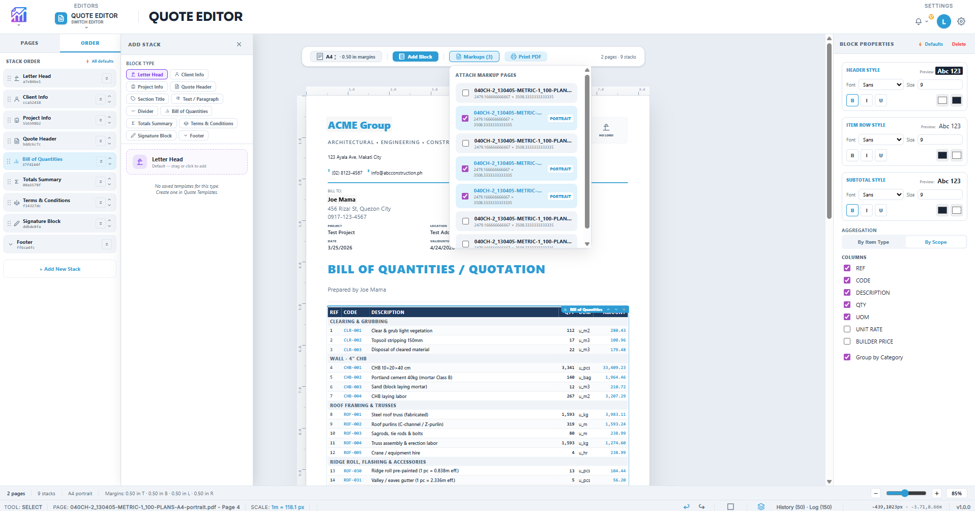 Of course, attachments included!